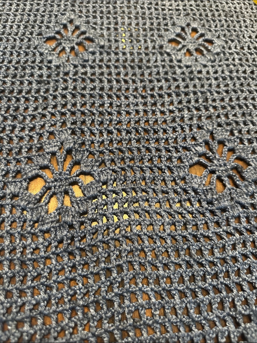 Handmade crochet wrap - Picture 6 of 6